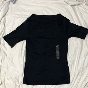 GAP Black Fitted Short Sleeve T-Shirt
